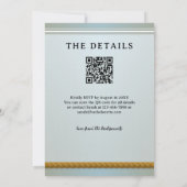 Invitation Dernière voile avant le week-end du Veil QR Bachel (Dos)