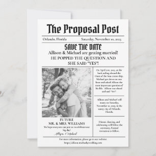 Invitation Dernières nouvelles : Sauvez la date pour notre év