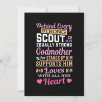 Derrière Scout se trouve une marraine forte