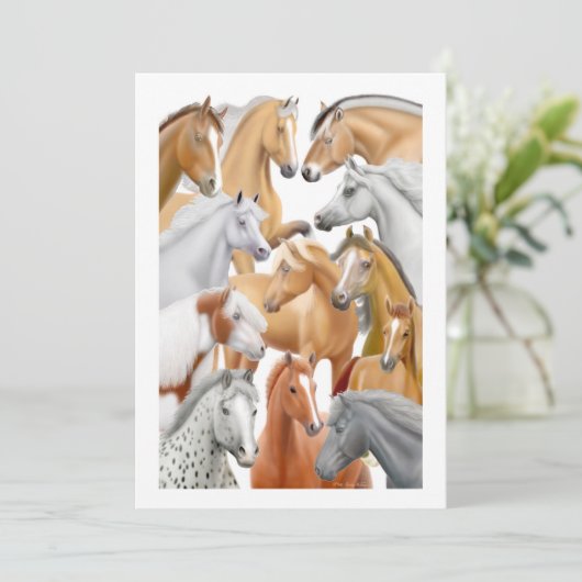 Invitation des amateurs de chevaux (Debout devant)