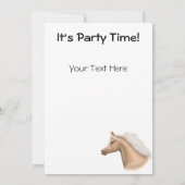 Invitation des amateurs de chevaux (Dos)