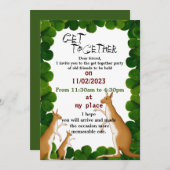 Invitation des amis (Devant / Derrière)