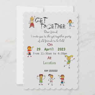 Invitation des amis