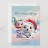 Invitation Des amis dans un monde d'imaginaires. (Devant)