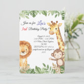 Invitation des amis de la jungle (Debout devant)