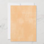 Invitation Des animaux de bois de verdure mignons Baby shower (Dos)