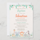 Invitation des animaux de la jungle (Devant)