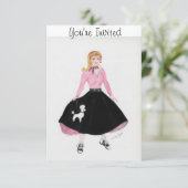 invitation des années 1950 (Debout devant)