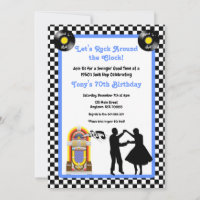Invitation des années 1950, Sock Hop, Rock and Rol