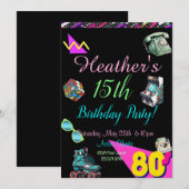 Invitation des années 80, Retour aux années 80, n' (Devant / Derrière)