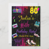 Invitation des années 80, Retour aux années 80, N' (Devant)