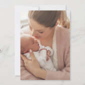 Invitation Des Annonces De Naissance Aussi Douces Que Peuvent (Dos)