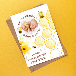 Invitation Des Annonces De Naissance Aussi Douces Que Peuvent