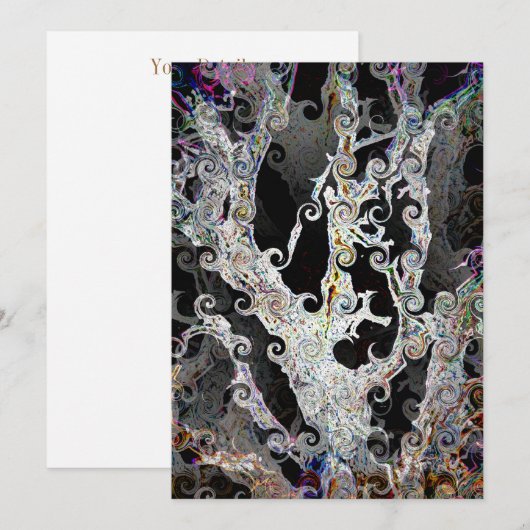 INVITATION DES ARBRES (Devant / Derrière)