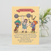 Invitation des artistes de cirque (Debout devant)