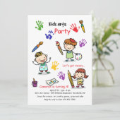 Invitation des arts de l'enfant (Debout devant)