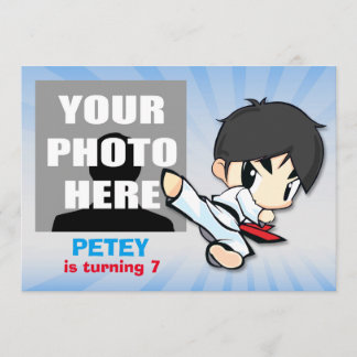 Invitation des arts martiaux - PERSONNALISÉ