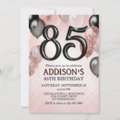 Invitation des Ballons d'or Roses 85e anniversaire (Devant)