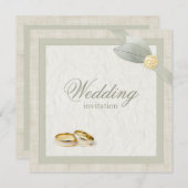 Invitation des bandes de Mariage Collage logiciel (Devant / Derrière)