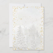 Invitation des bas de Noël (Dos)