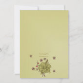 Invitation des Beautés Rustiques (Dos)