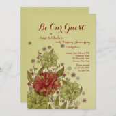 Invitation des Beautés Rustiques (Devant / Derrière)