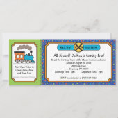 Invitation des billets de train - Dino Thomas Colo (Devant)