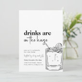 Invitation Des Boissons Simples Sont À L'Invitation De La Fêt (Debout devant)