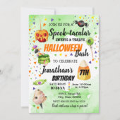 Invitation Des bonbons cuits et régalez l'anniversaire d'hall (Devant)