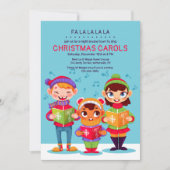 Invitation des Caroleurs de Noël (Devant)