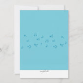 Invitation des Caroleurs de Noël (Dos)