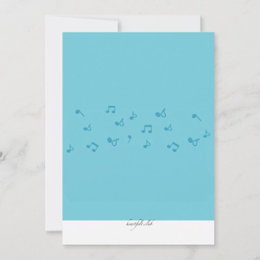 Invitation des Caroleurs de Noël (Dos)