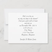 Invitation des Citrouilles d'automne et du blé (Dos)