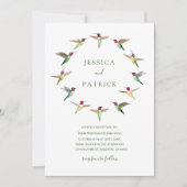 Invitation des colibris d'Anna (Devant)