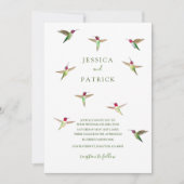 Invitation des colibris d'Anna (Devant)