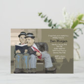 Invitation des comédiens favoris (Debout devant)