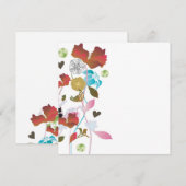 Invitation des coquelicots (Devant / Derrière)