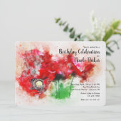 Invitation des Coquelicots Rouges (Debout devant)