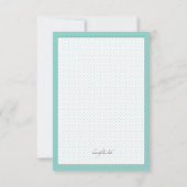 Invitation Des couples de Flamant rose vous sélectionnez (Dos)