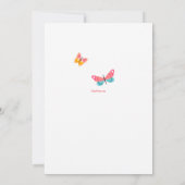 Invitation des critères de printemps (Dos)