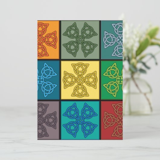 Invitation des croix celtiques (Debout devant)