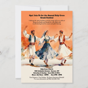 Invitation des danseurs grecs