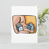 Invitation Dés de roulement (Debout devant)