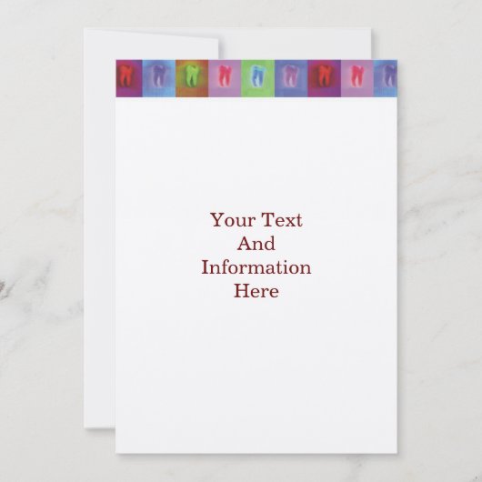 Invitation des dentistes (Devant)