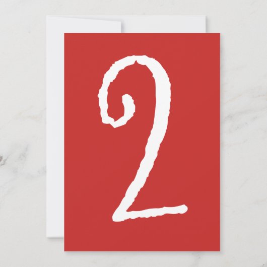 Invitation des elfes de Noël (Dos)