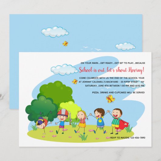 Invitation des enfants en jeu (Devant / Derrière)