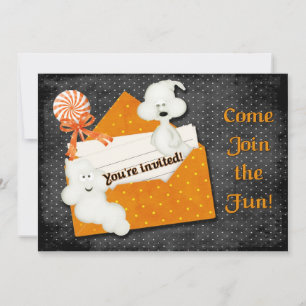 Invitation des Fantômes d'Halloween