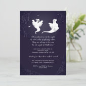 Invitation des fantômes d'Halloween (Debout devant)