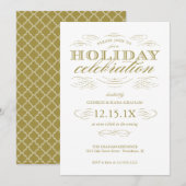 Invitation des Fêtes de Luxe (Devant / Derrière)