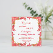  Invitation des Feuilles de l'érable à l'automne (Debout devant)